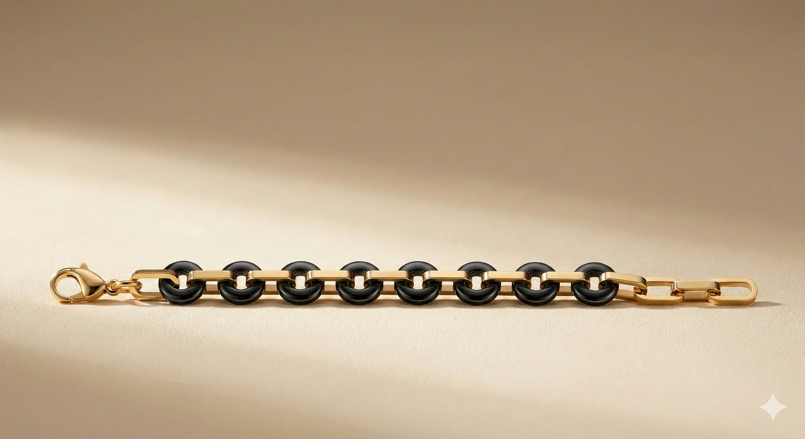 %100 Paslanmaz Ceramik ve Çelik Kararmaz Bileklik