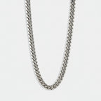 Miami Cuban Link Zincir - 12mm - Gümüş-Renk