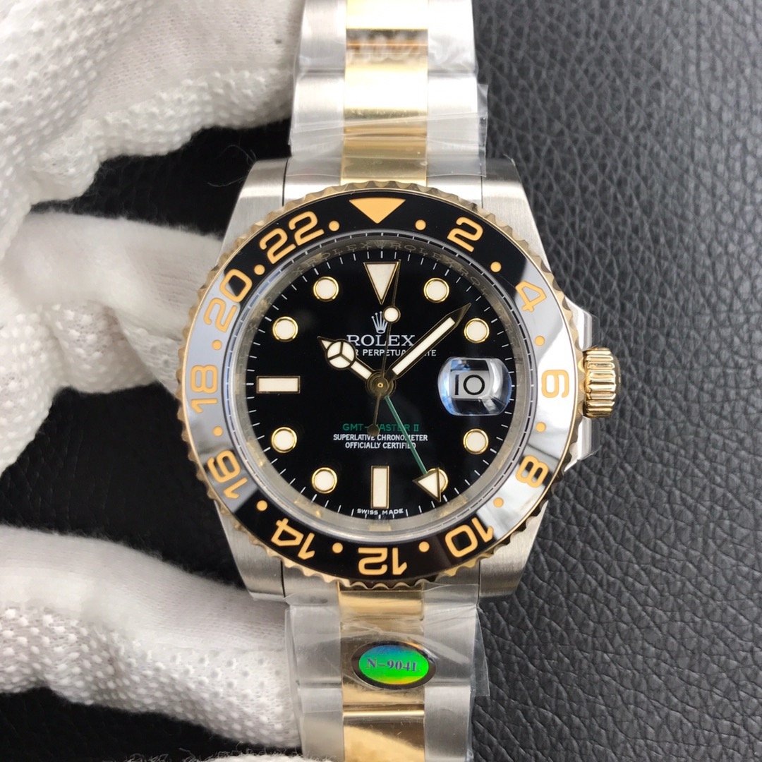 GMT-MASTER II STAINLESS STEEL YELLOW GOLD+ŞEFAF KARGO
