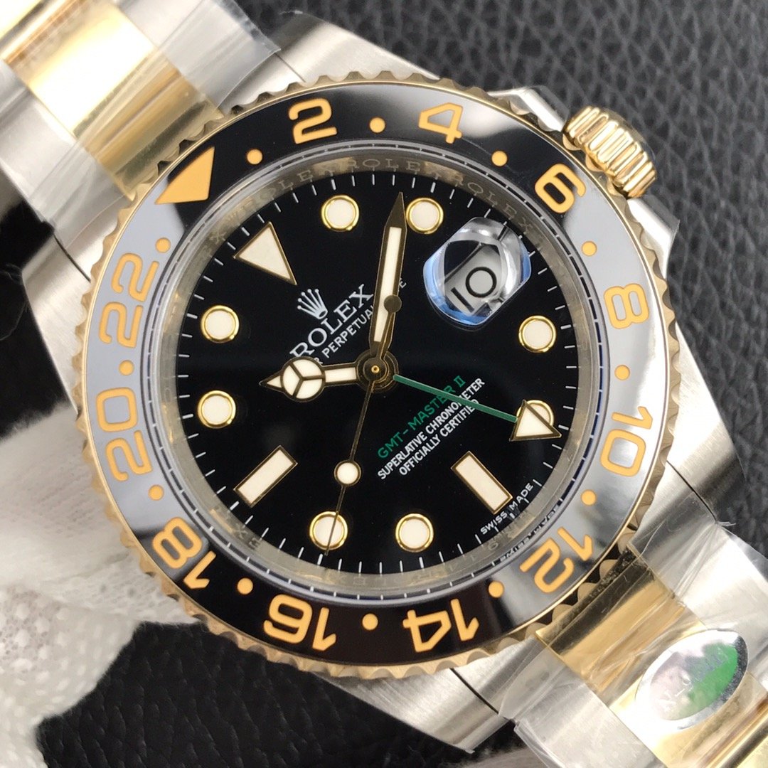GMT-MASTER II STAINLESS STEEL YELLOW GOLD+ŞEFAF KARGO