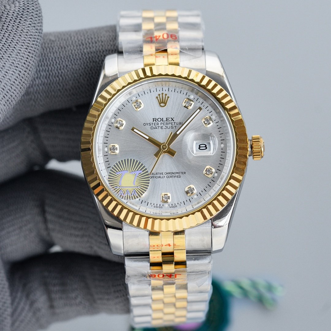 DATEJUST 41MM TWO-TONE GREY DIAL JUBILEE BRACELET+ŞEFAF KARGO