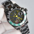 GMT-MASTER II CUSTOM GREEN BLACK BEZEL+ŞEFAF KARGO
