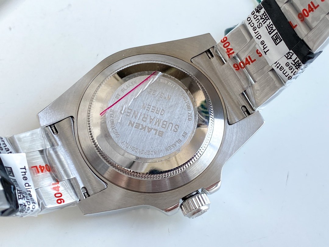 GMT-MASTER II CUSTOM CERAMIC BLACK BEZEL WHITE DIAL+ŞEFAF KARGO