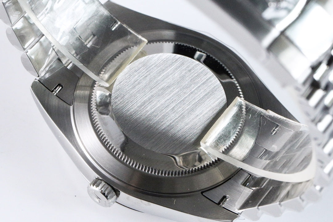 DATEJUST 36MM SILVER BLACK +ŞEFAF KARGO