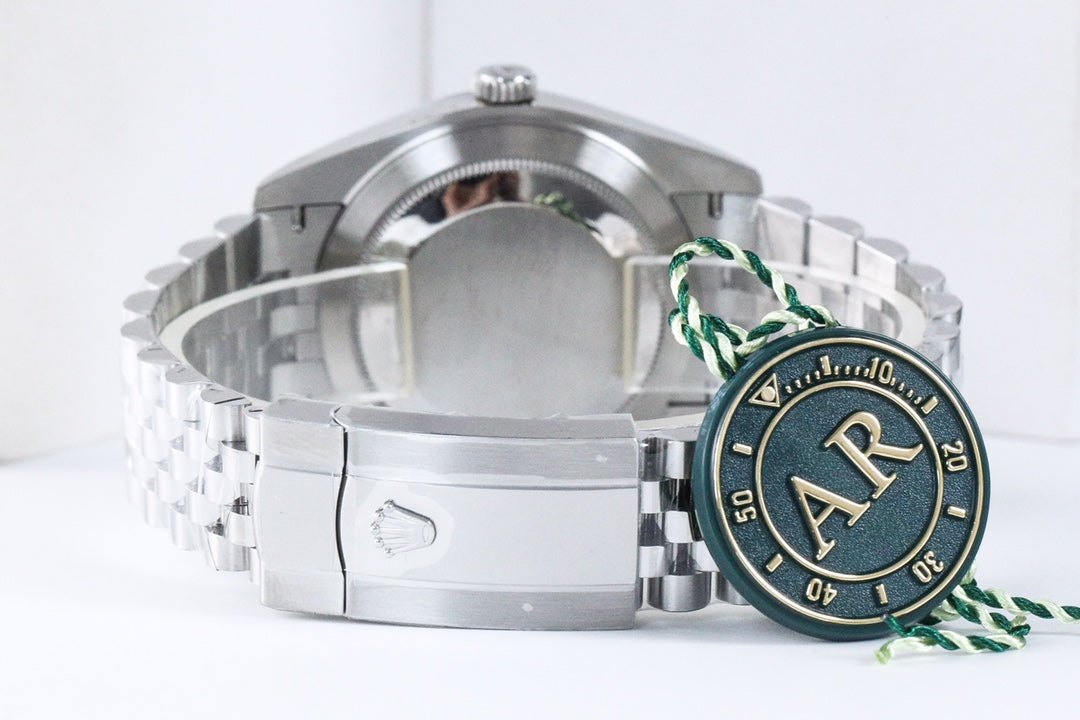 DATEJUST 41 GREY DIAL SILVER +ŞEFAF KARGO