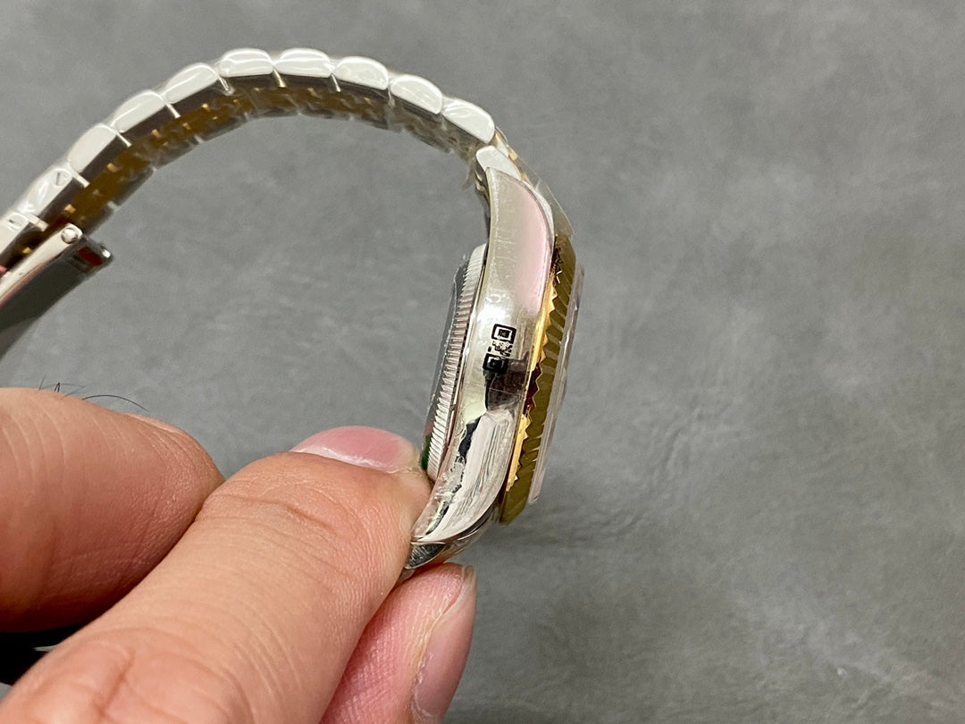 DATEJUST 28MM GOLD STEEL DIAMOND NUMERALS+ŞEFAF KARGO