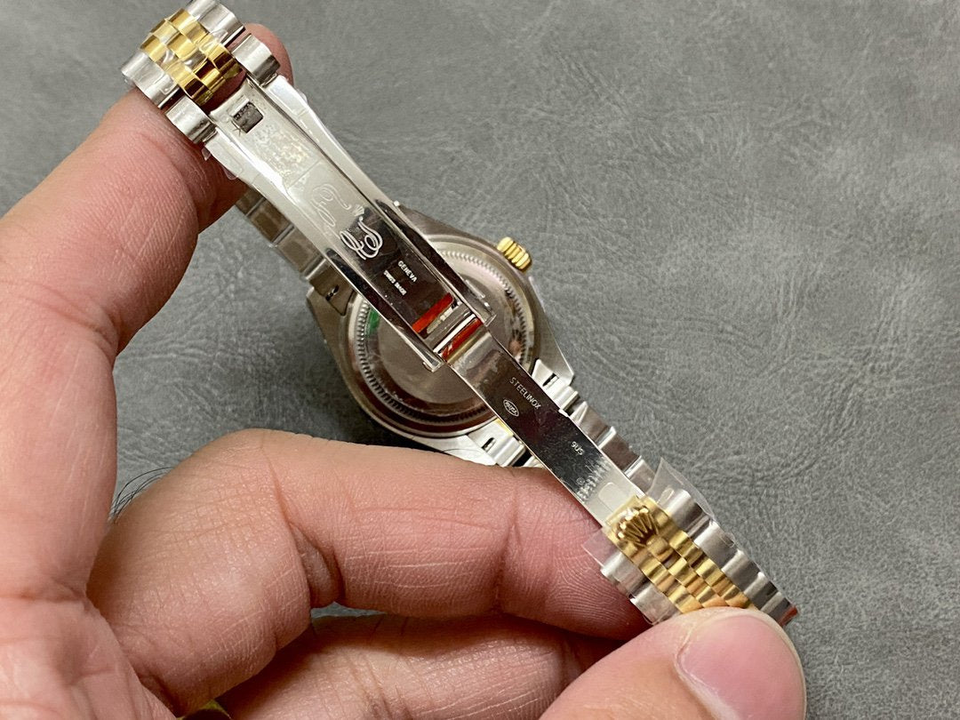 DATEJUST 28MM GOLD STEEL DIAMOND NUMERALS+ŞEFAF KARGO