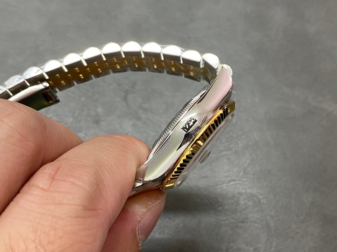 DATEJUST 31MM GOLD STEEL MOP DIAL+ŞEFAF KARGO