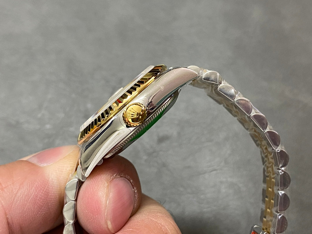 DATEJUST 31MM GOLD STEEL MOP DIAL+ŞEFAF KARGO