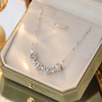 Açılır Kalp Yonca Kolye