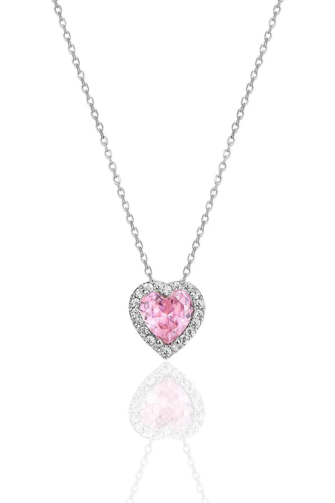 Kalp Set Pembe Işıltı