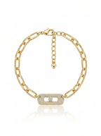 Suya Dayanaklı Zirkon Taşlı Bileklik