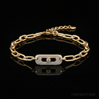 Suya Dayanaklı Zirkon Taşlı Bileklik