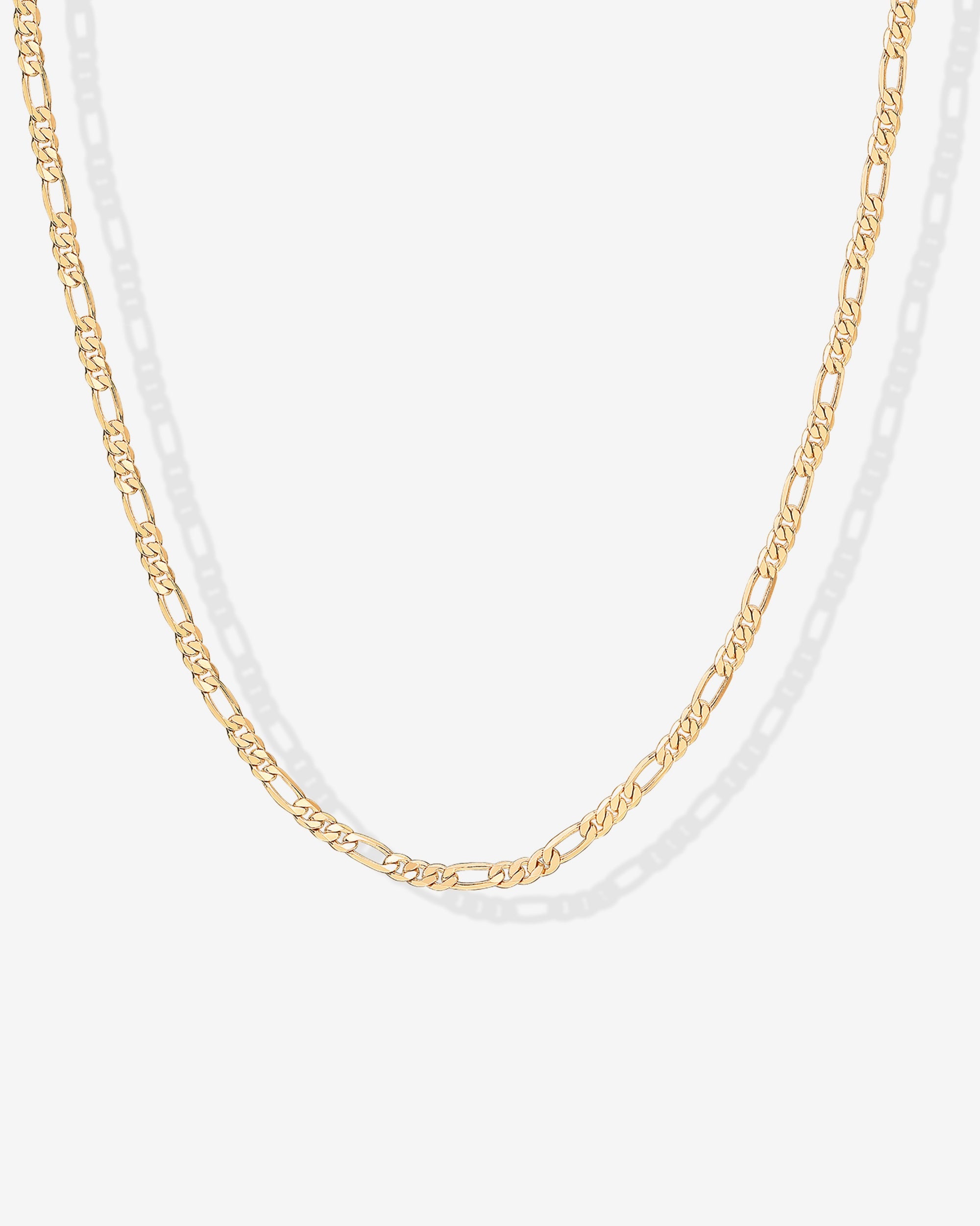 Figaro Zinciri Ayarlanabilir Kolye Unisex