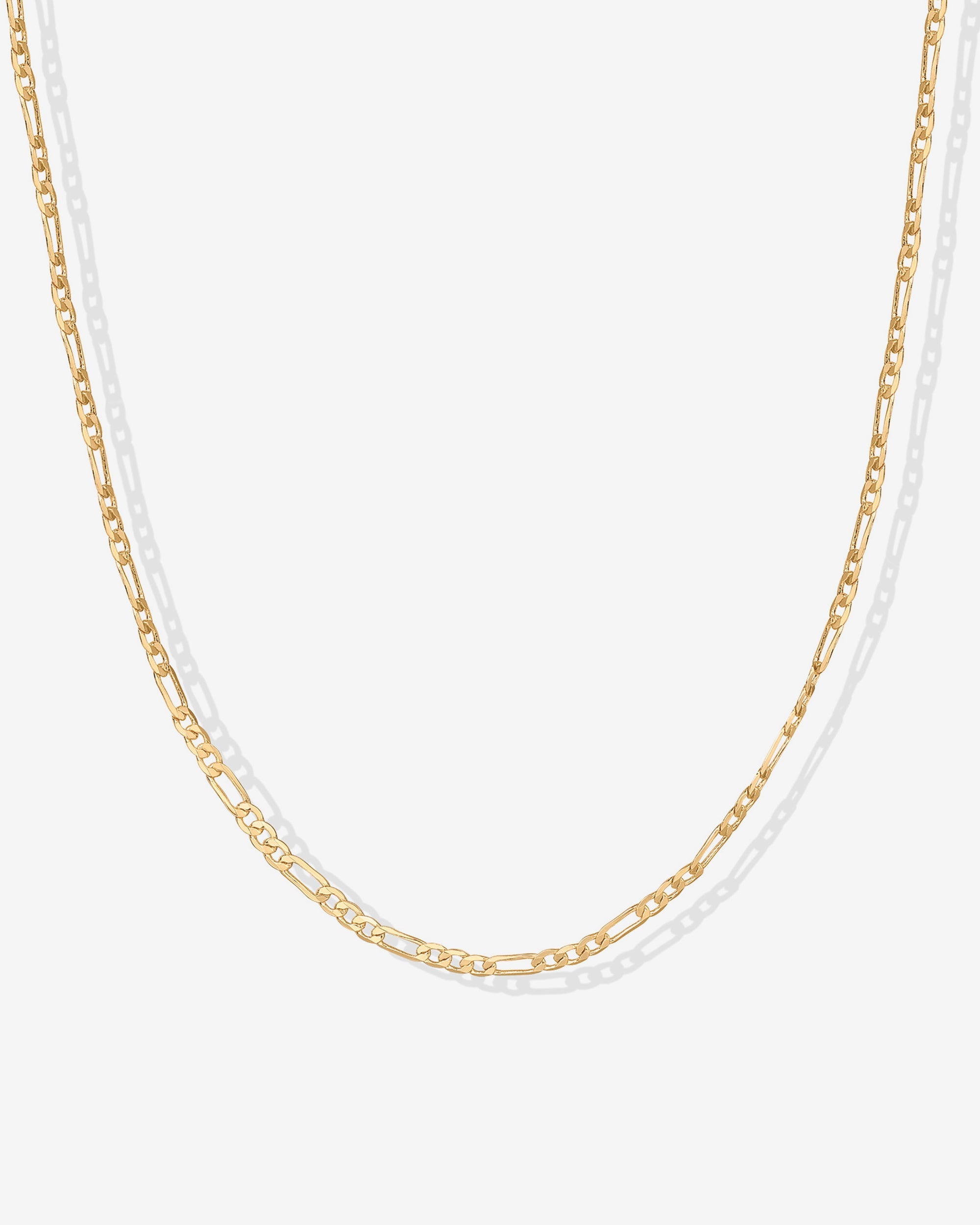 Figaro Zinciri Ayarlanabilir Kolye Unisex