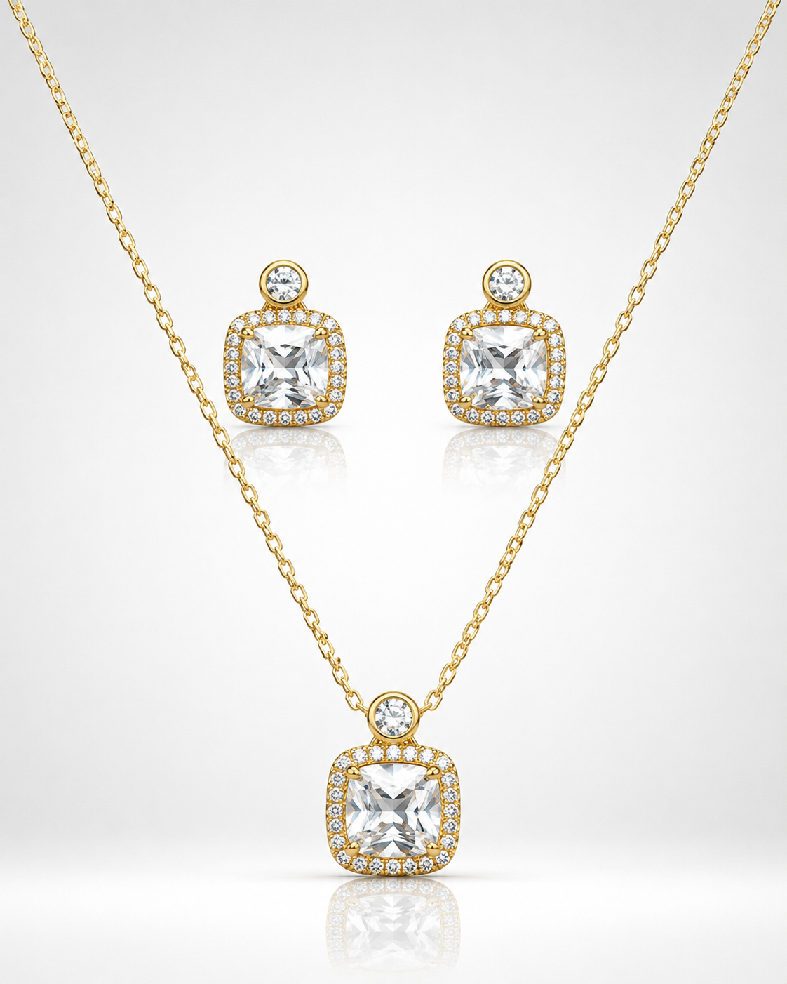 Zirkon 14k Gold kaplama