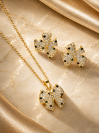 Premium set kolye küpe