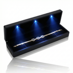 Baget Taşlı Bileklik+Işıklı kutu