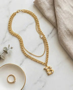 BLCG kolye 18k gold kaplama