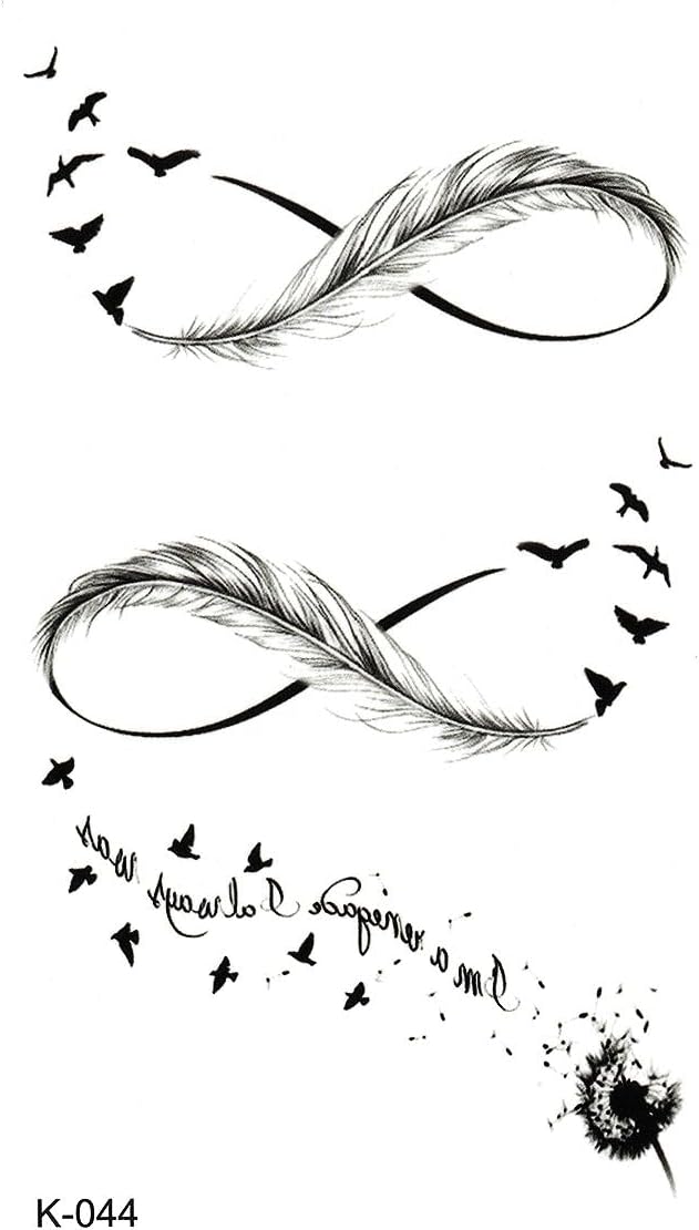 Sonsuzluk ve Polen Geçici Dövmesi