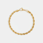 5mm Halat Bileklik - Gold