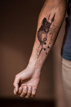 Kurt Dövmesi, Wolf Tattoo, Geçici Dövme, Erkek Geçici Dövme