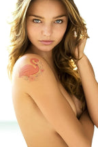 Flamingo -4 Geçici Dövme,Geçici Tattoo,Vücut Dövme,Kol Bilek Dövme,Boyun Dövme,Sırt Dövme
