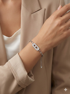 Suya Dayanaklı Zirkon Taşlı Bileklik