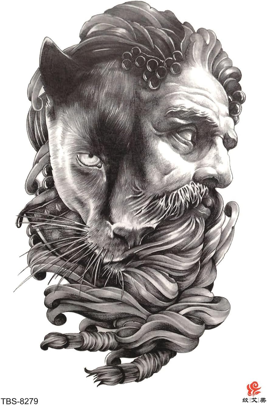 Kara Panter Geçici Dövme