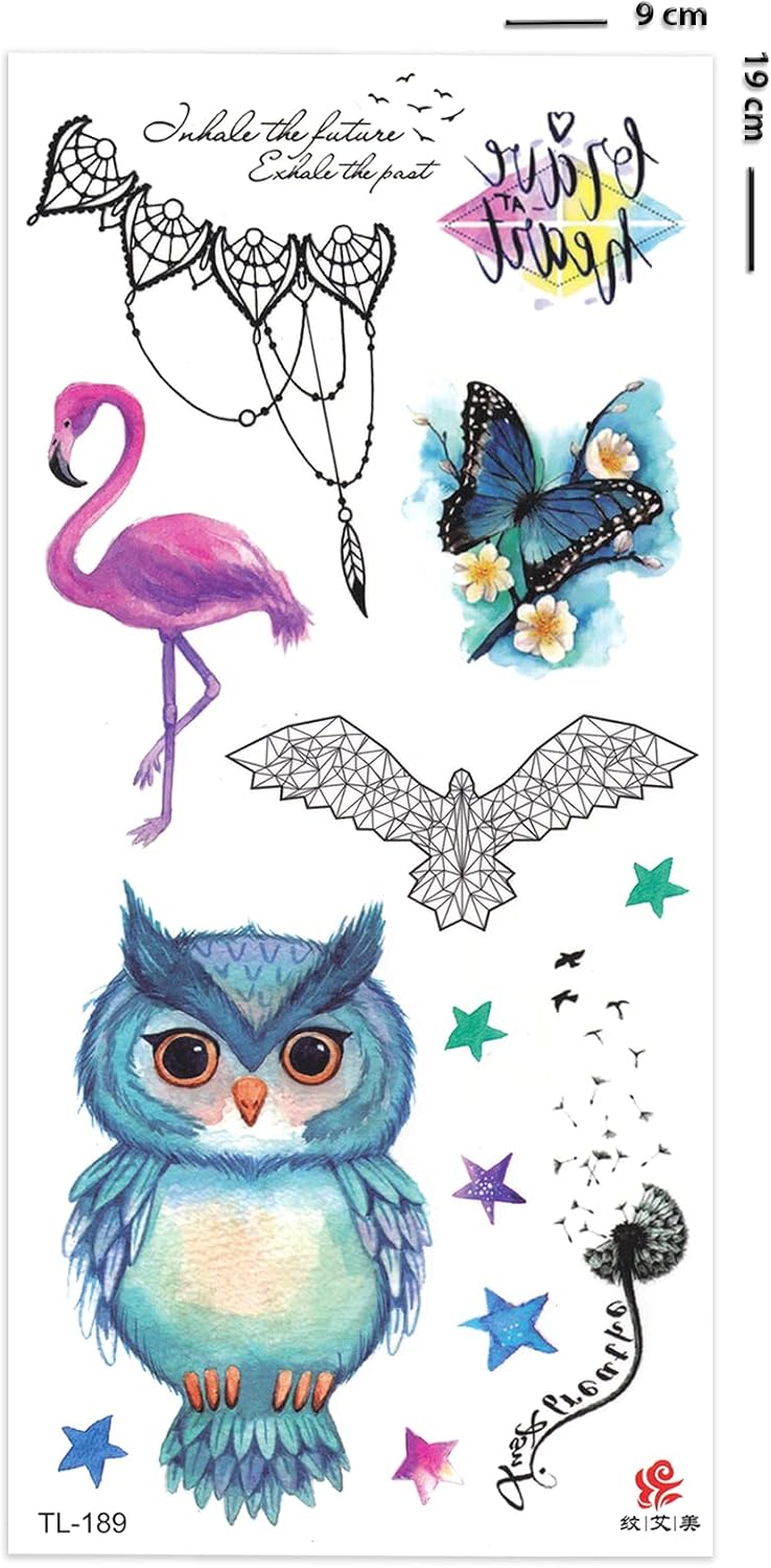 Çocuk Dövmesi, Geçici Dövme, Sevimli Karakterler, Çocuklar İçin Geçici Dövme