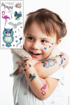 Çocuk Dövmesi, Geçici Dövme, Sevimli Karakterler, Çocuklar İçin Geçici Dövme