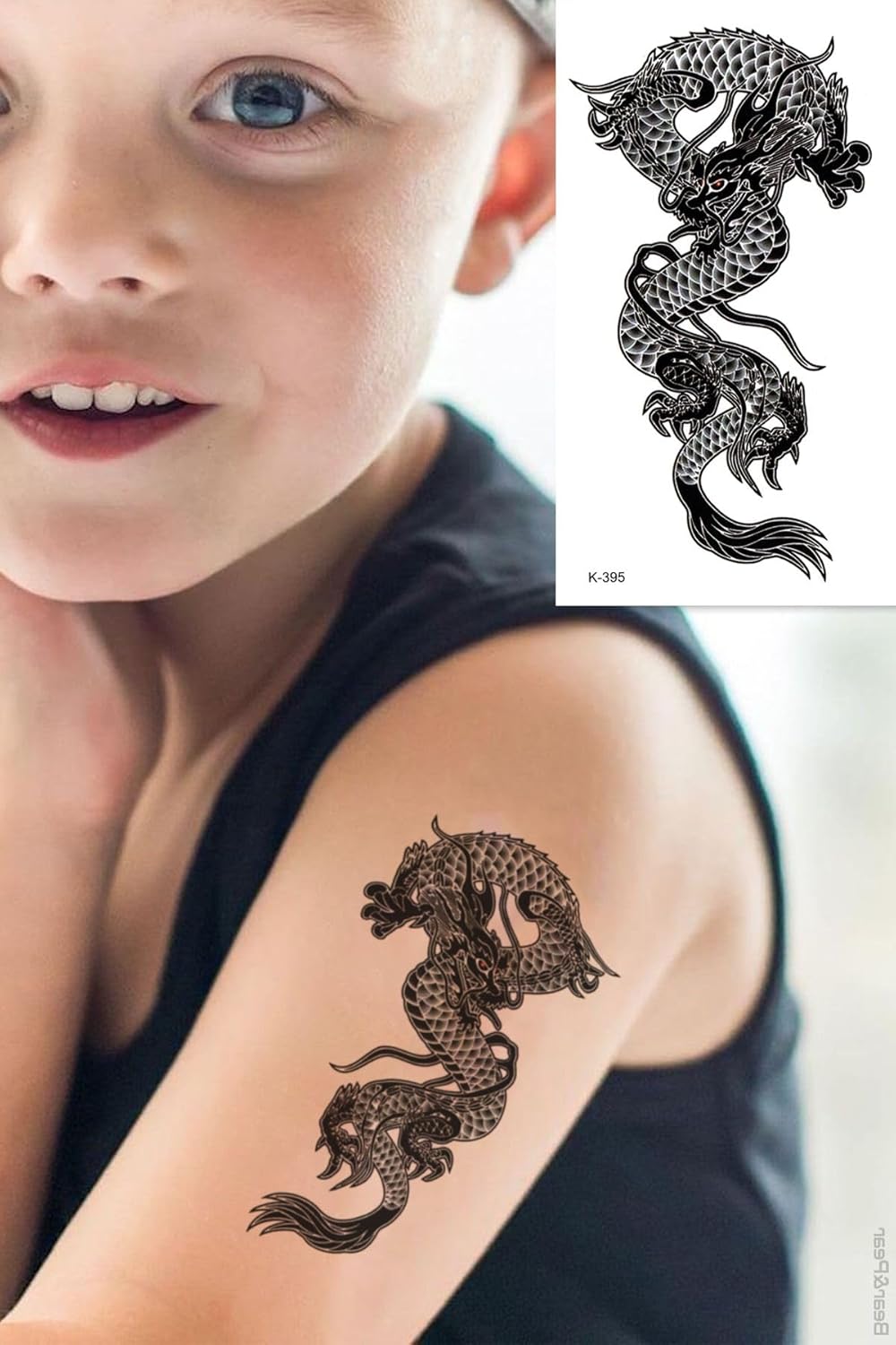 Ejderhalı Çocuk Dövmesi