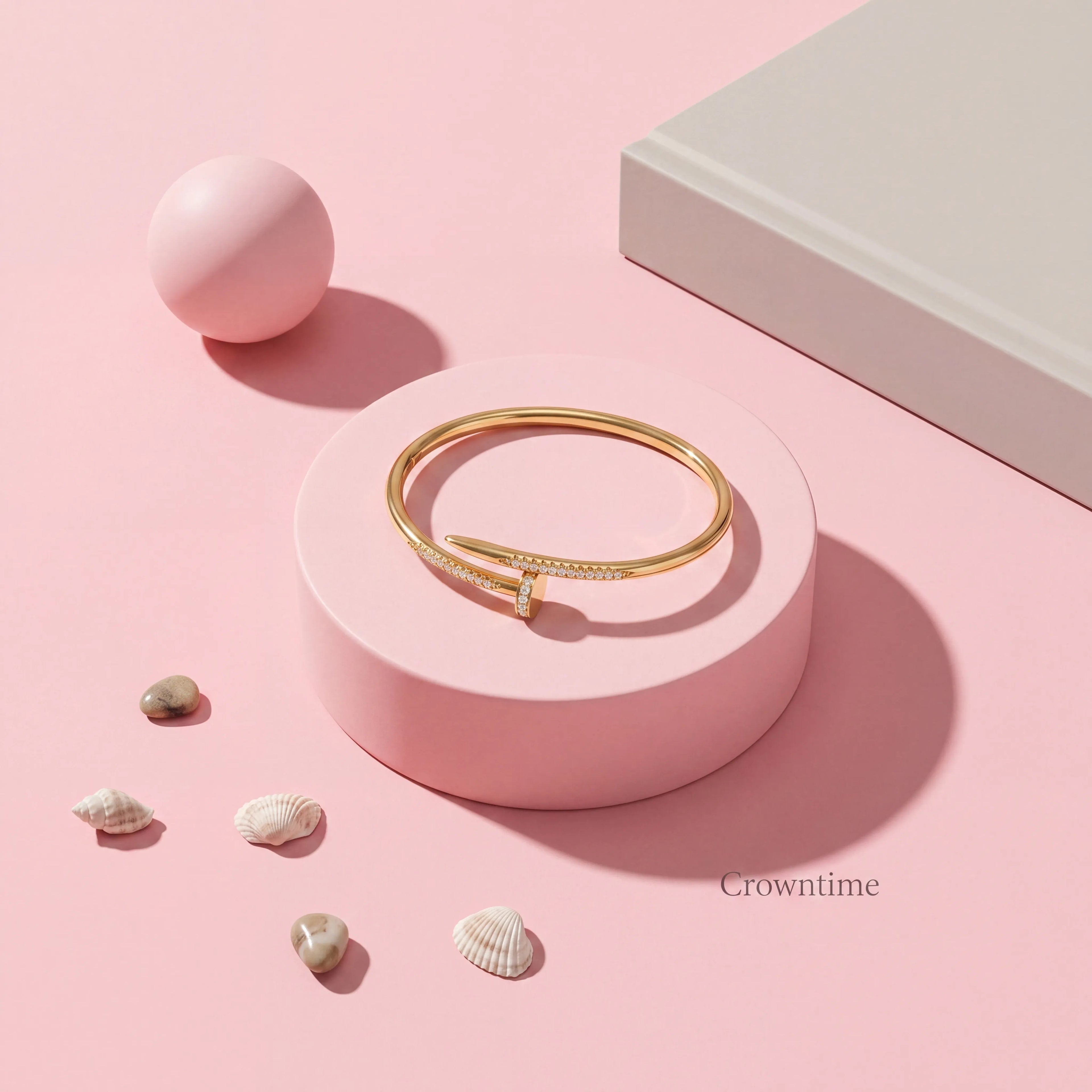 Lovv 18k gold kaplama kelepçe