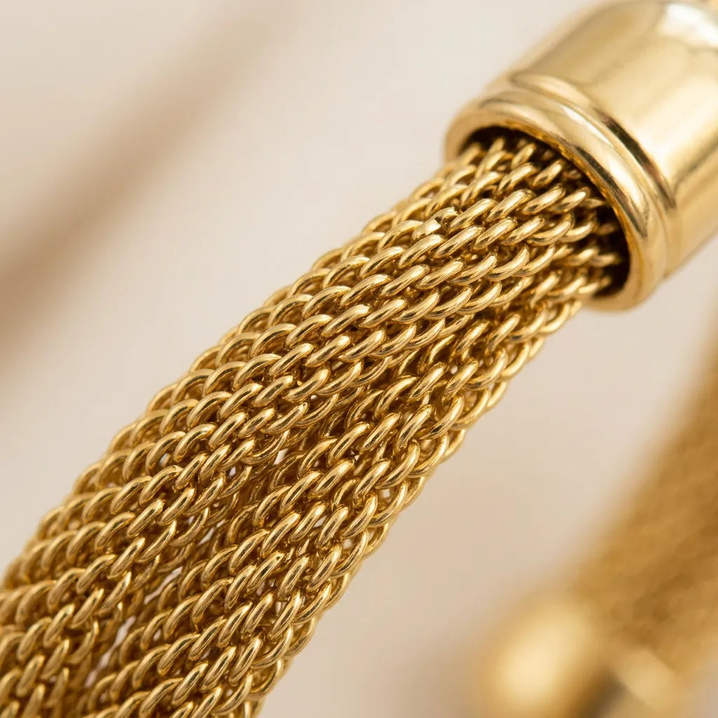 316L Çelik 14K Gold Kaplama