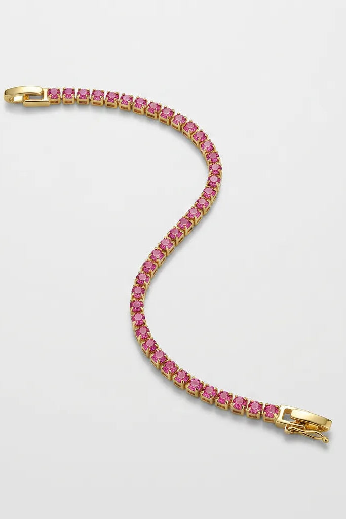 Pembe Zirkon Su Yolu 2 mm Zirkon