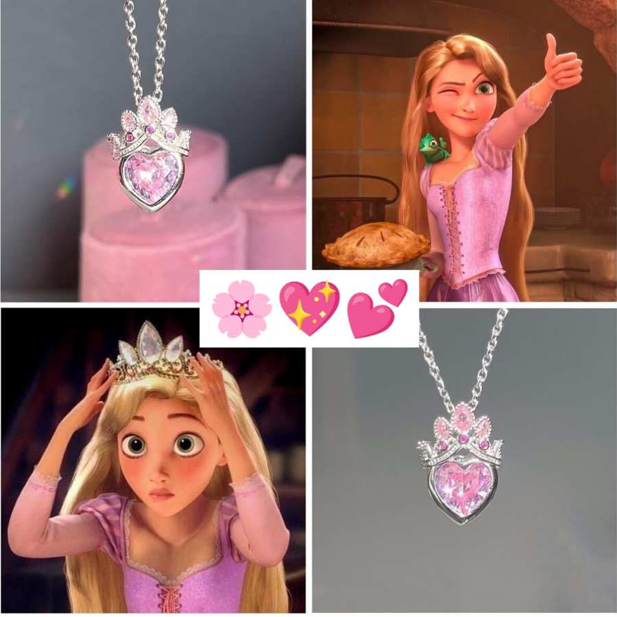 Rapunzel Taç Kolye