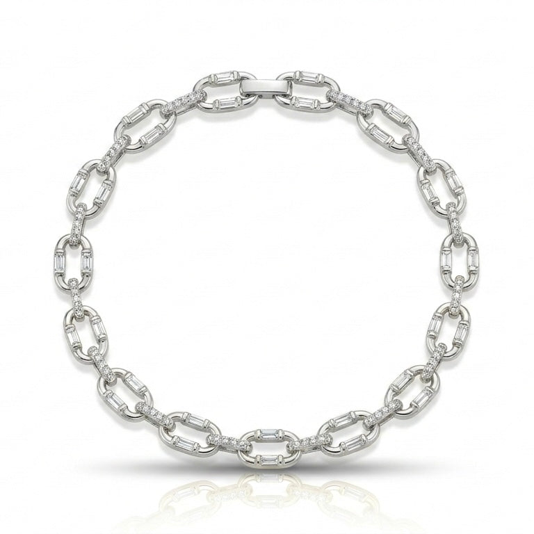 316L Paslanmaz Çelik Zirkon Taşlı