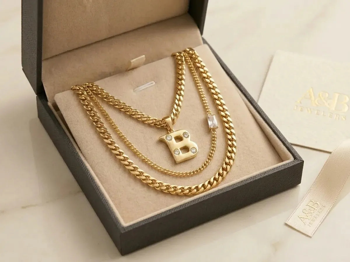 BLCG kolye 18k gold kaplama
