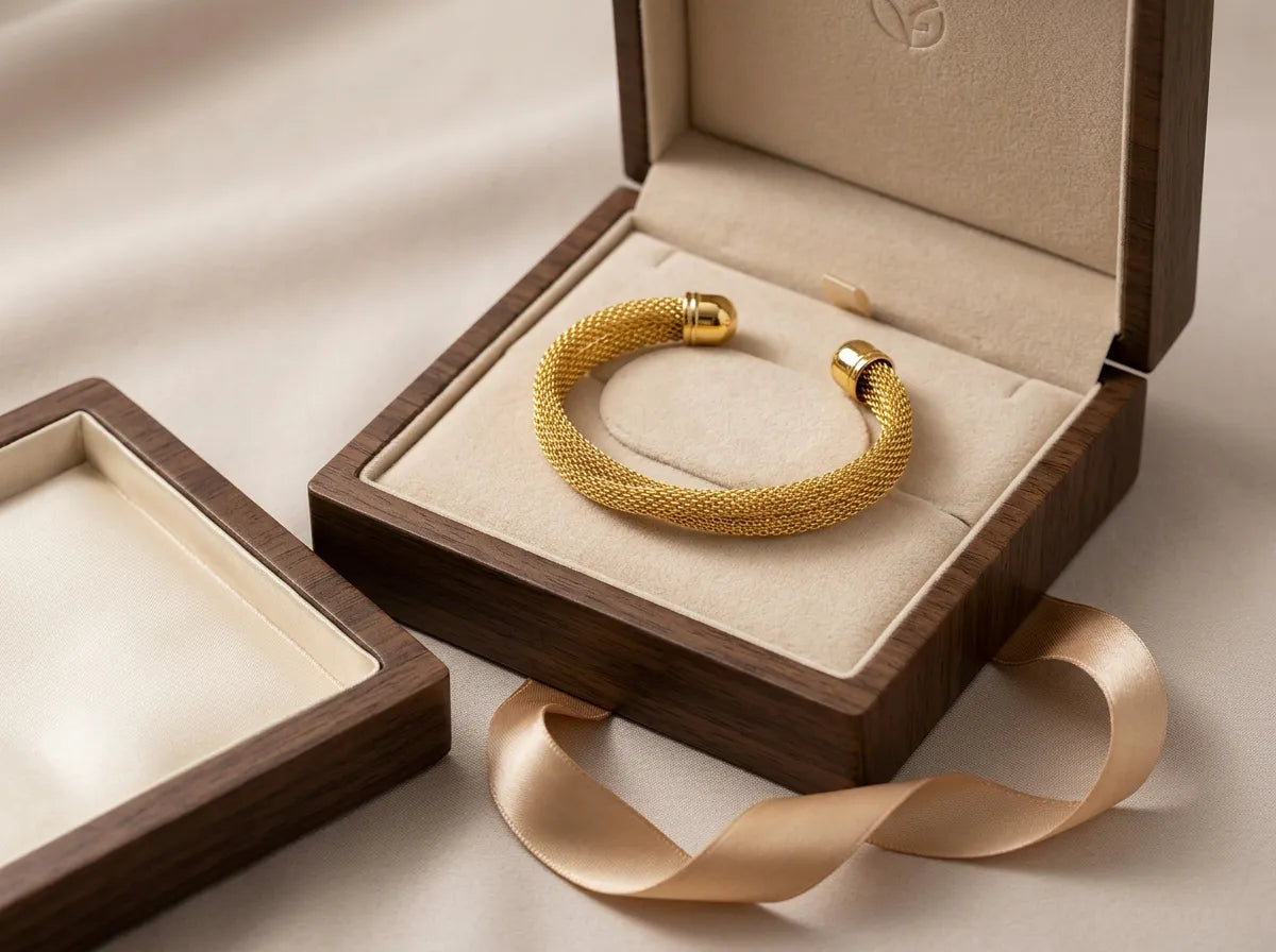 316L Çelik 14K Gold Kaplama