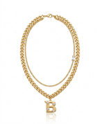 BLCG kolye 18k gold kaplama