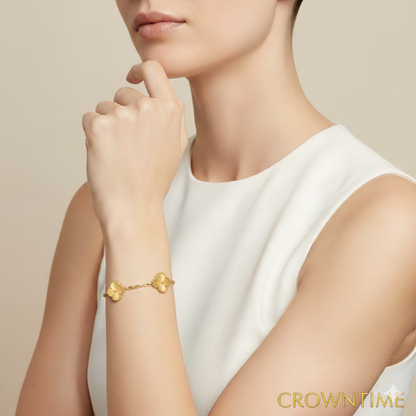 VAN CLEEF VINTAGE ALHAMBRA BRACELET - GOLD