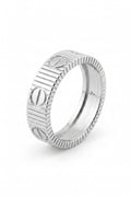 Yeni Lovv Çelik Yüzük White Gold 14k Kaplama (Taşsız)