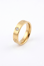 Lovv Çelik Yüzük Gold 14k Kaplama