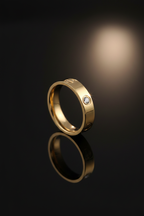 Lovv Çelik Yüzük Gold 14k Kaplama