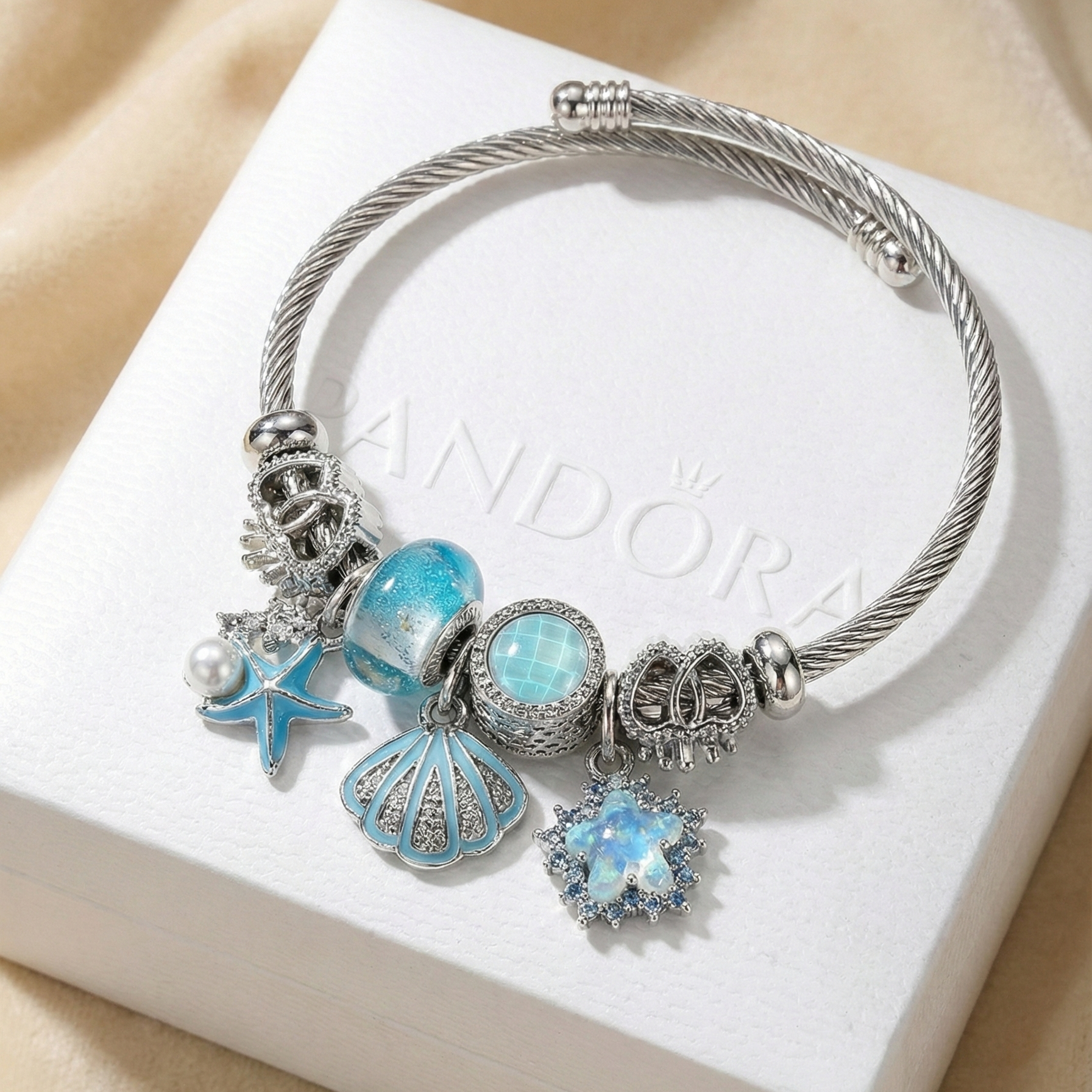 Pandora Bileklik Paslanmaz Çelik Kararmaz