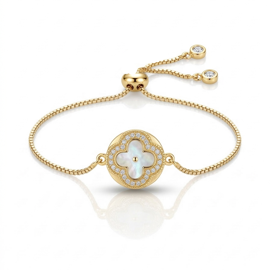 VIP Asansörlü Bileklik – 925 Ayar Gümüş Kaplama