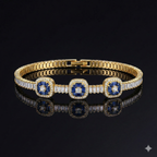 Baget Taşlı Bileklik+Işıklı kutu