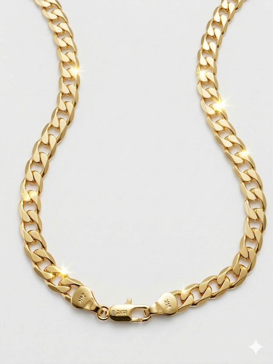 316L Paslanmaz Çelik 14K Altın Kaplama Premium Bileklik