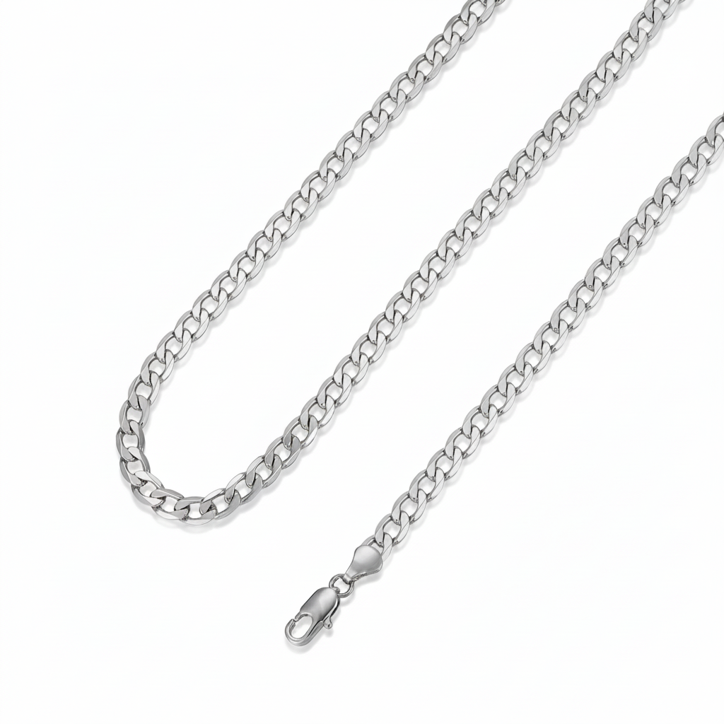 316L Paslanmaz Çelik 925 Gümüş Kaplama Kaplama Premium Bileklik