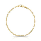 Halat+Figaro Premium 14k Altın Kaplama 2Li Set